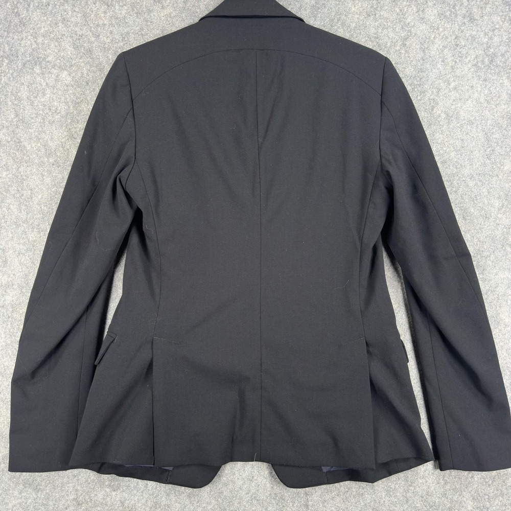 Ministry Of Supply Blazer Mens 36 (Fits 34) Black Stretch Two Button Suit Jacket - Picture 7 of 16